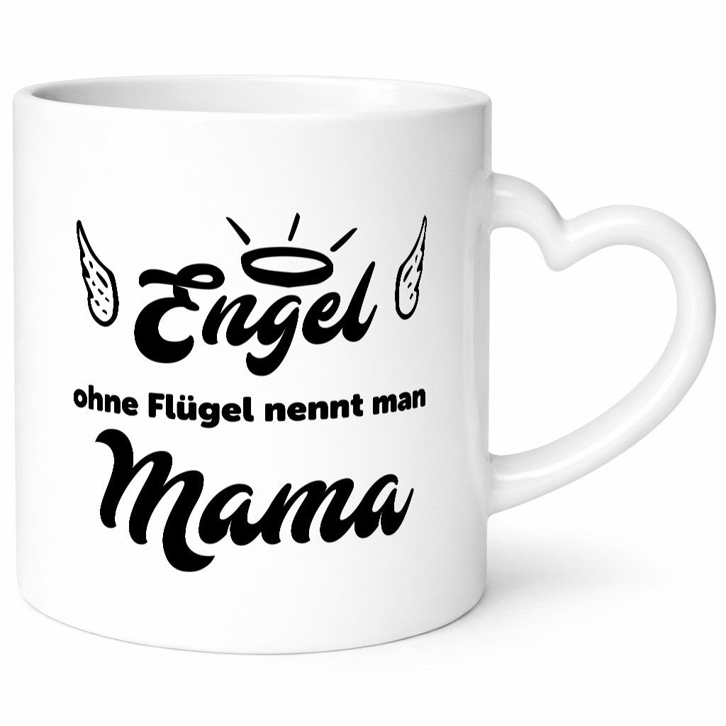 Engel ohne Flügel nennt man Mama | Muttertag Bester lustiger Spruch Geschenk