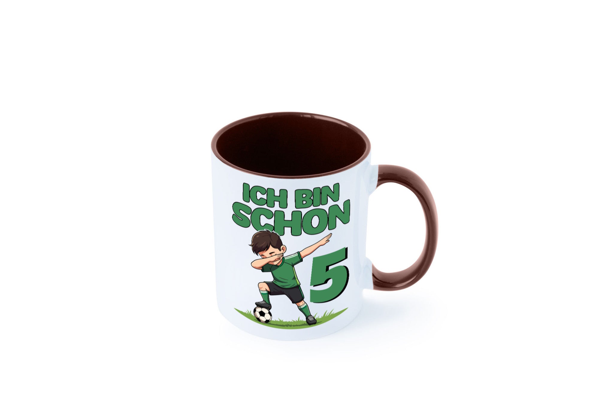 5. Geburtstag | 5 Jahre Fußballer lustiger Spruch Geschenk Geschenkidee Tasse