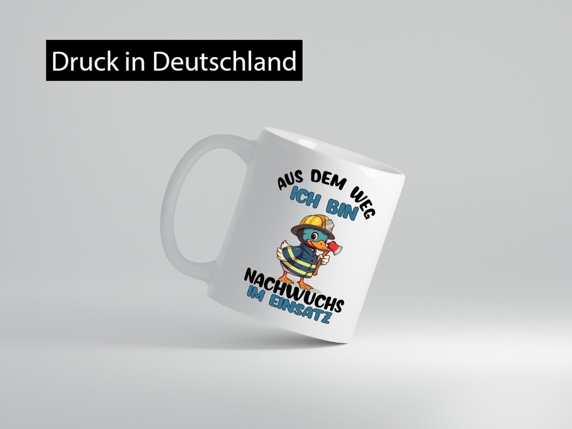 THW nachwuchs | Technische Hilfe Hilfswerk aus dem weg Geschenkidee Humor Tasse