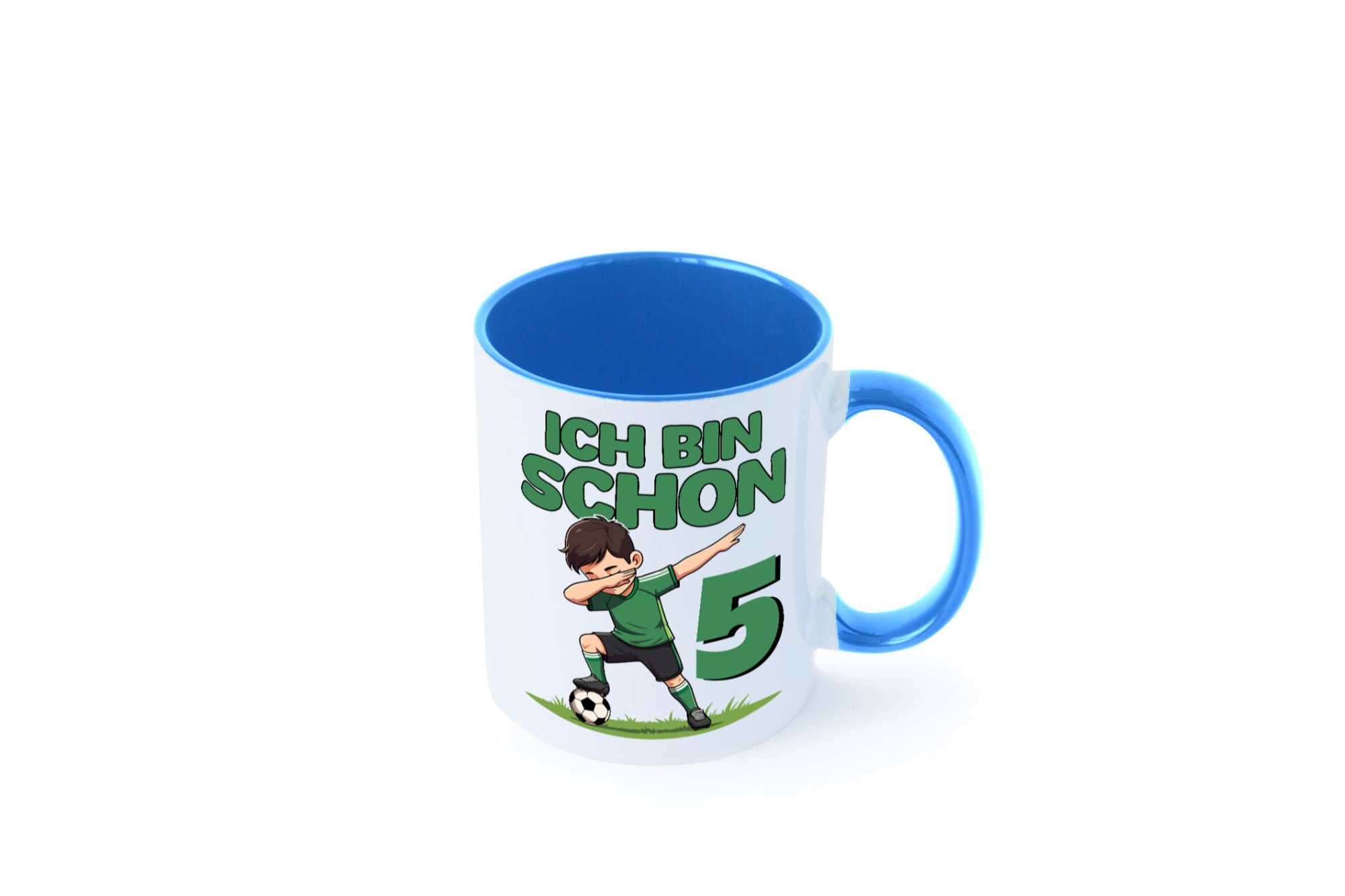 5. Geburtstag | 5 Jahre Fußballer lustiger Spruch Geschenk Geschenkidee Tasse