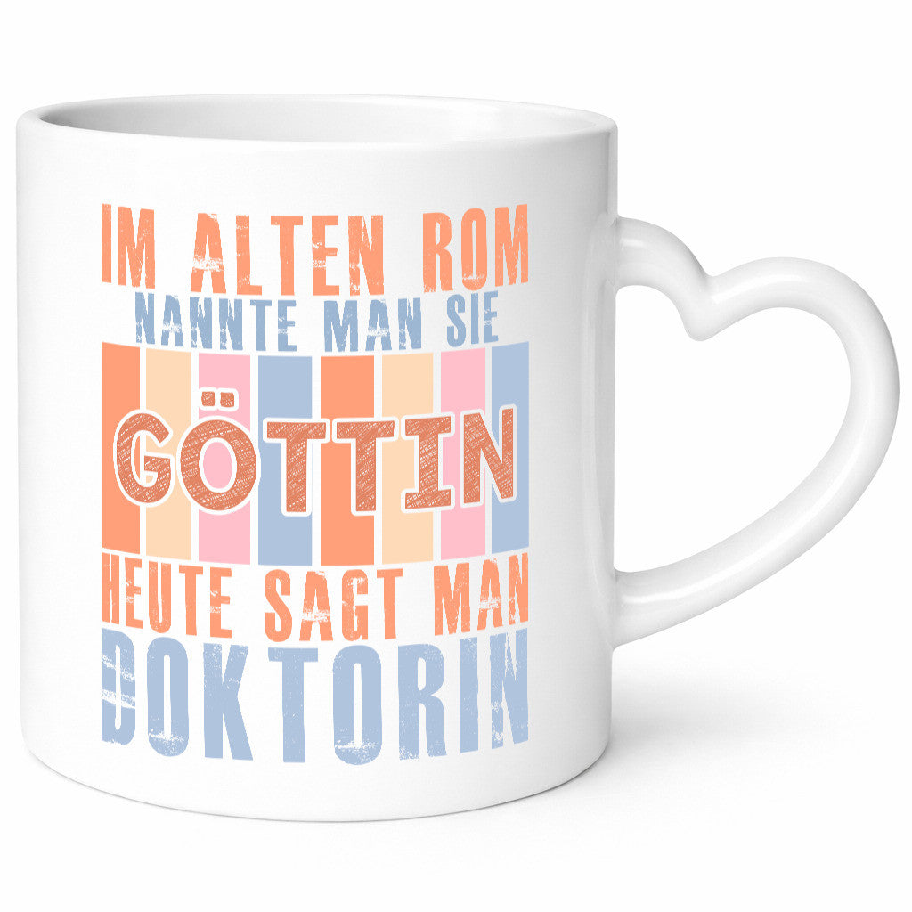 Heute sagt man: Doktorin | Doktorand Doktortitel Geschenk Humor Geschenkidee