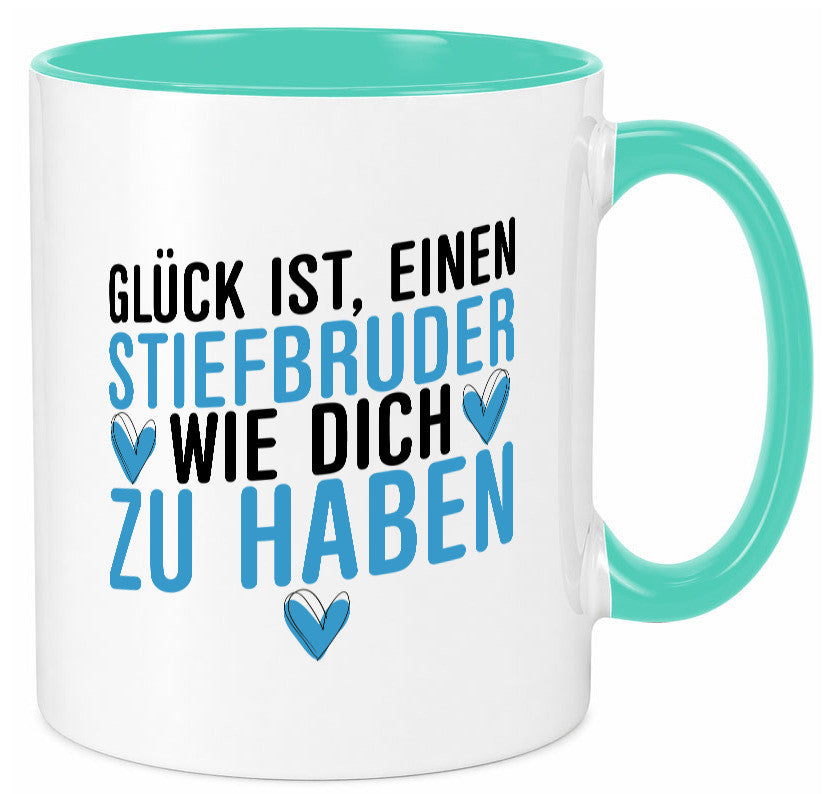 Stiefbruder wie dich | Glück lieber Bruder Geburtstag Geschenkidee Humor Tasse