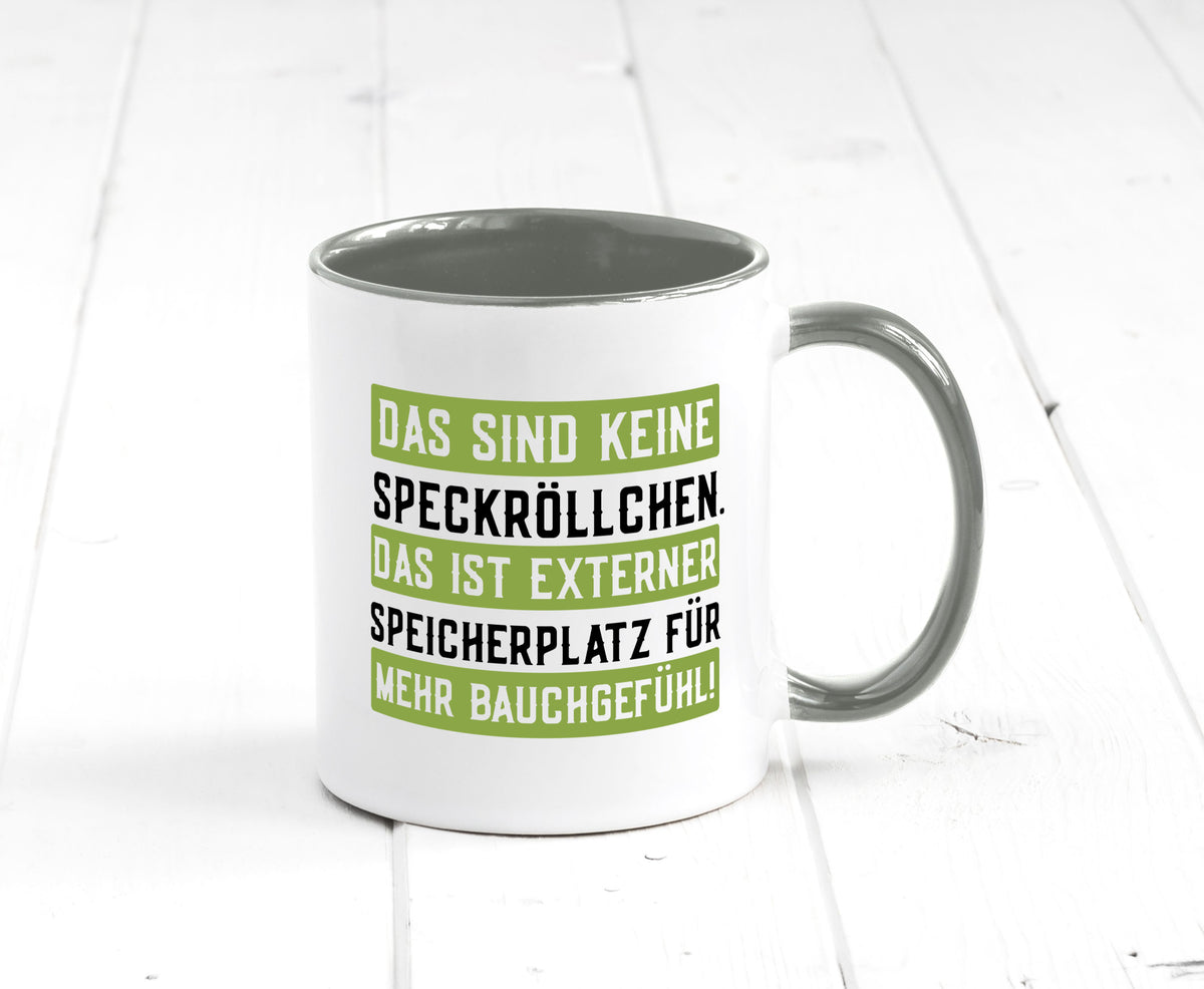 Keine Speckröllchen | Softwareentwickler PC Körperfülle Geschenkidee Humor Tasse