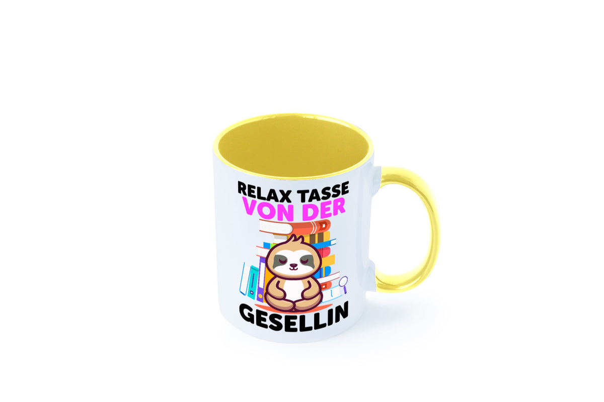 Relax Tasse: Gesellin | Handwerkerinnen lustig Humor Geschenkidee Geschenk Tasse