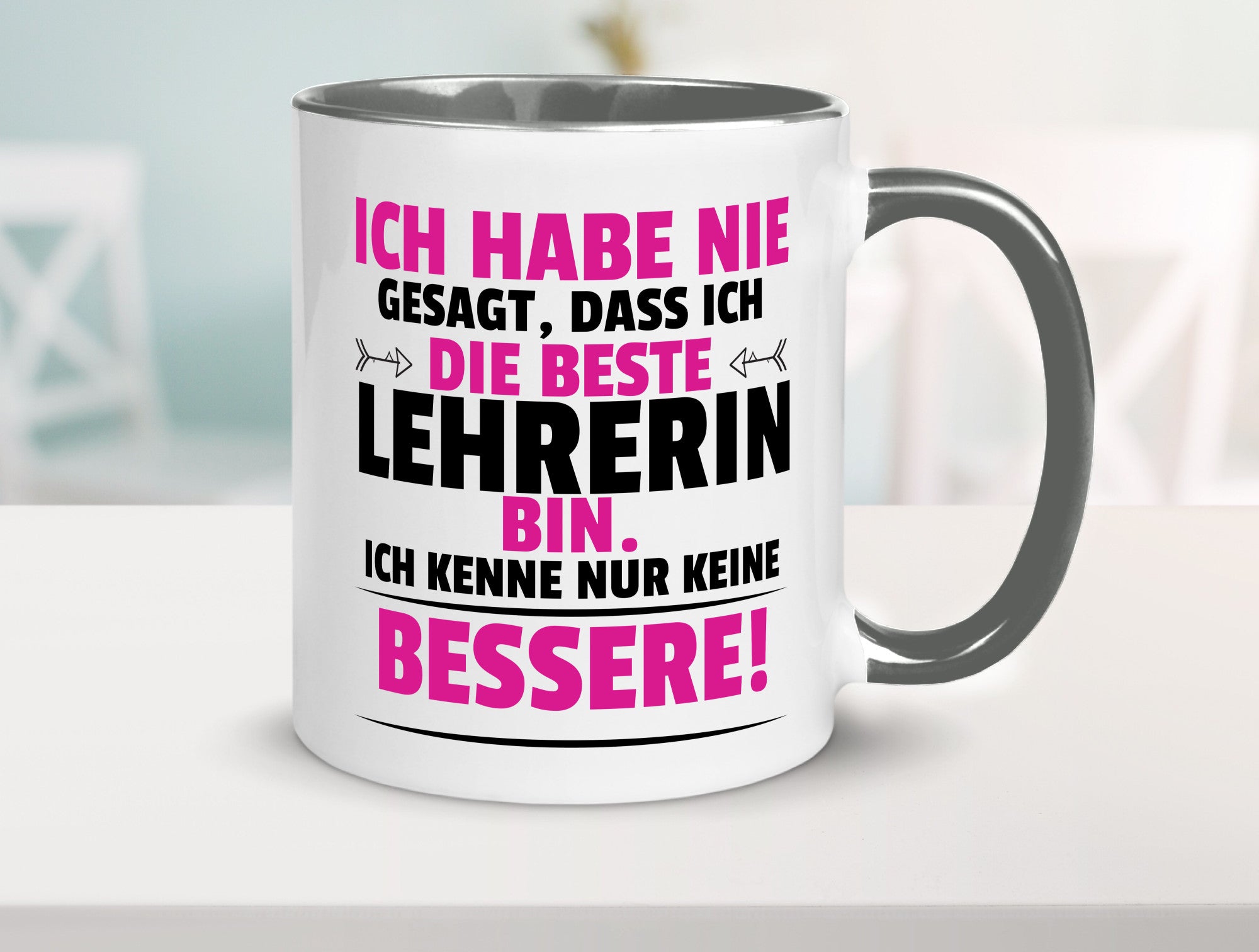 Die Beste Lehrerin | Schule Beruf Schüler Geschenk Arbeit Kollegen Büro
