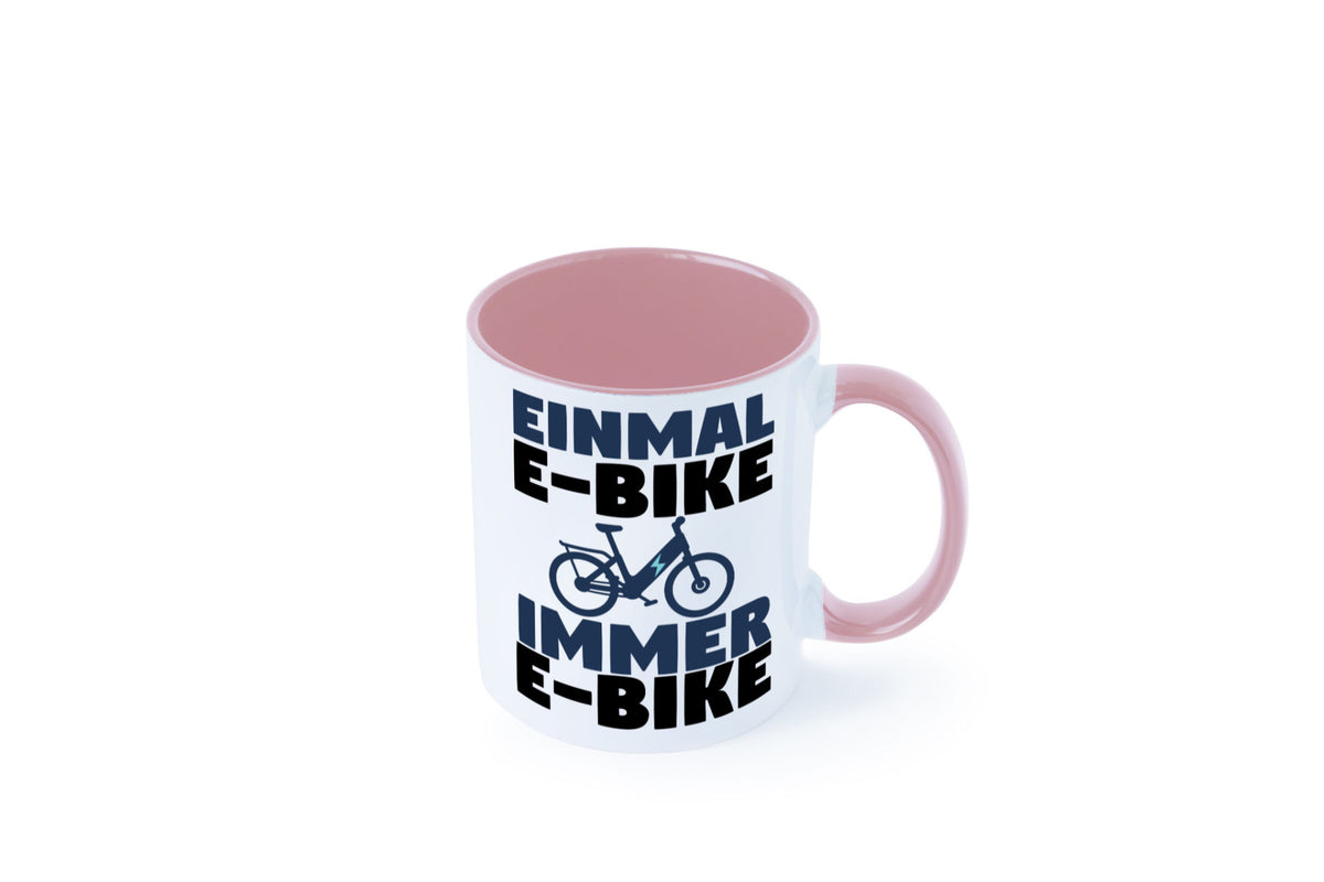 E-Bike Fahrer | Radfahrer Tasse Fahrrad Elektrorad lustiger Spruch Geschenk