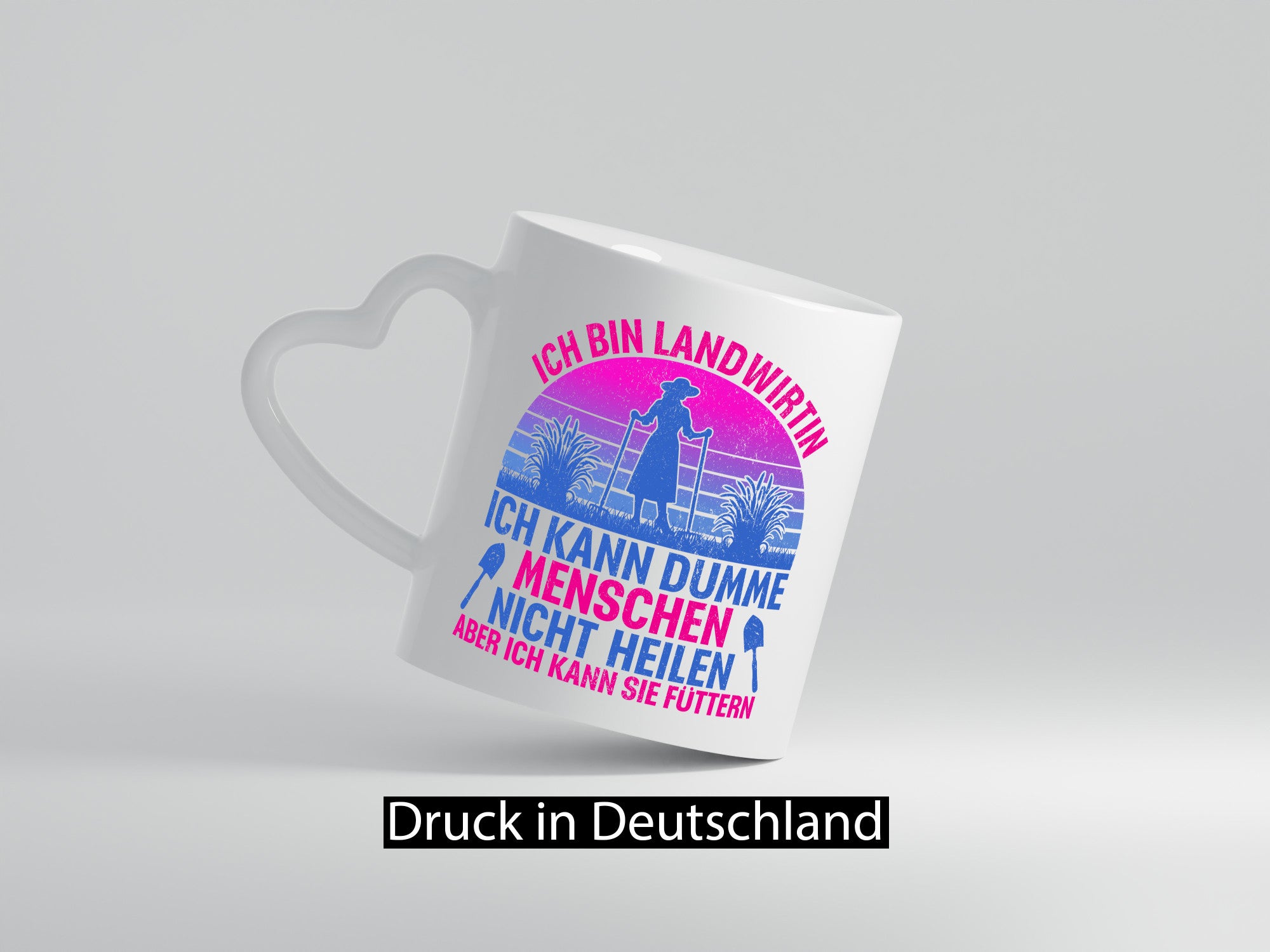 Ich bin Landwirtin | Landwirt Bauer lustig Humor Geschenkidee Geschenk Tasse