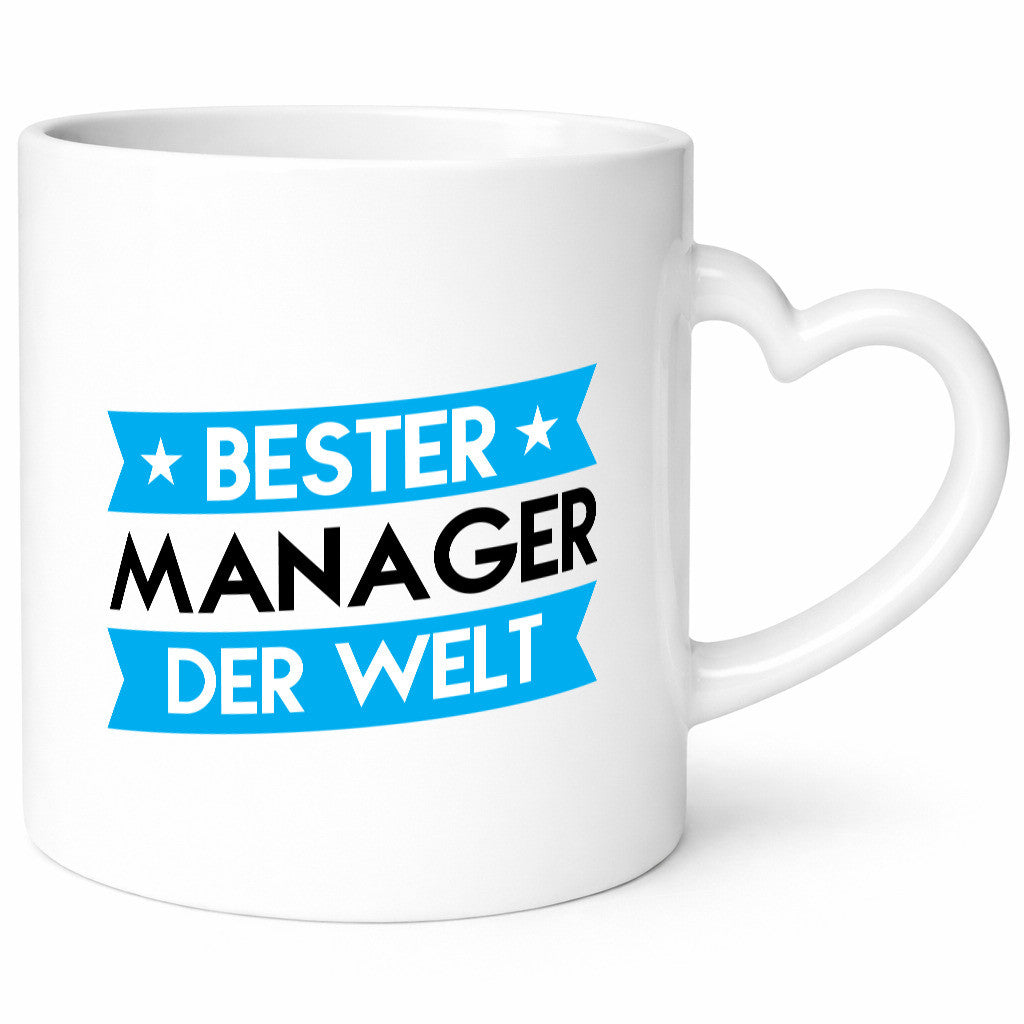 Bester Manager | Management Geschenk Humor Geschenkidee lustiger Spruch Tasse