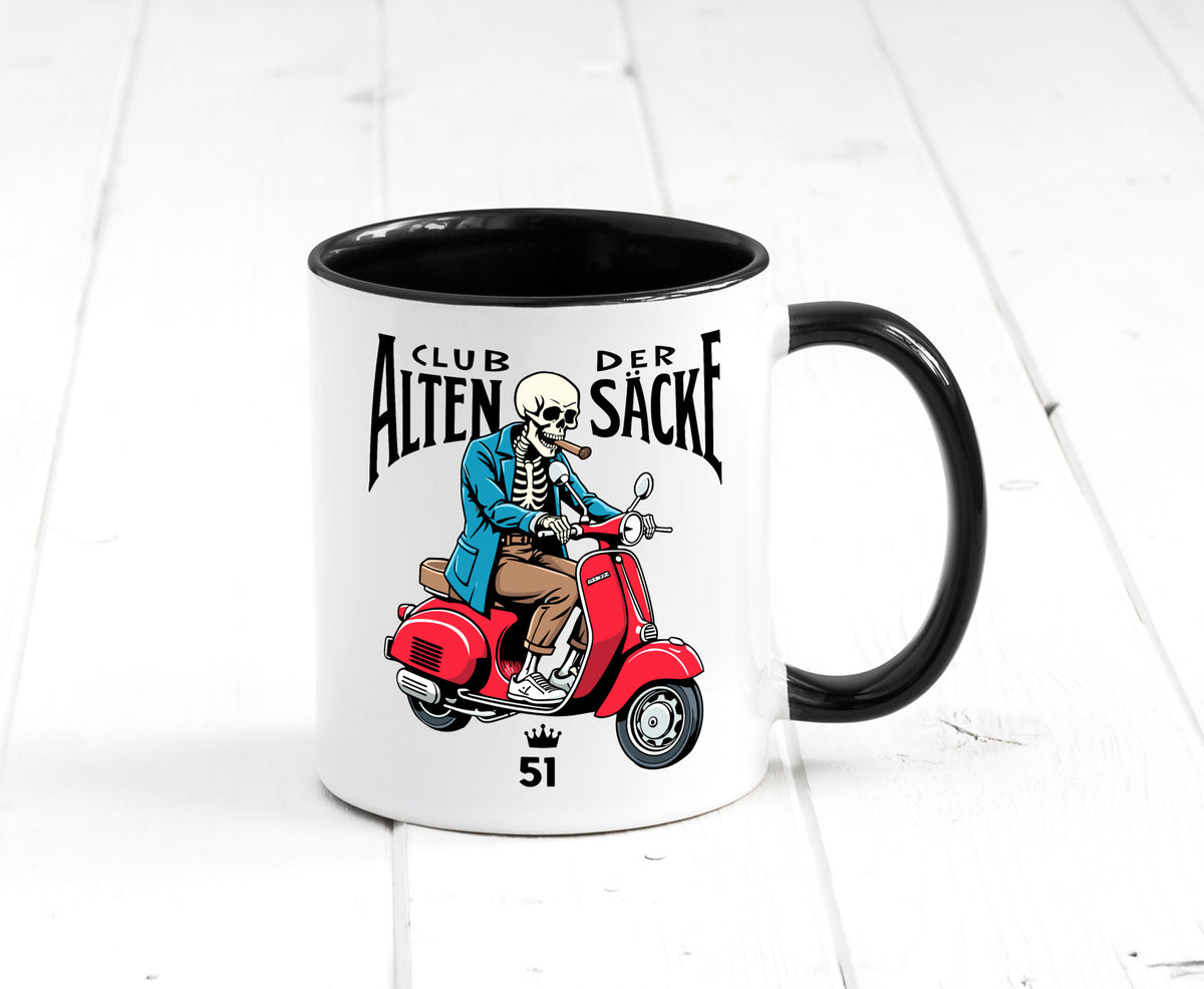 51. Geburtstag | 51 Jahre Club der alten Säcke Geschenk Geschenkidee lustiger Tasse