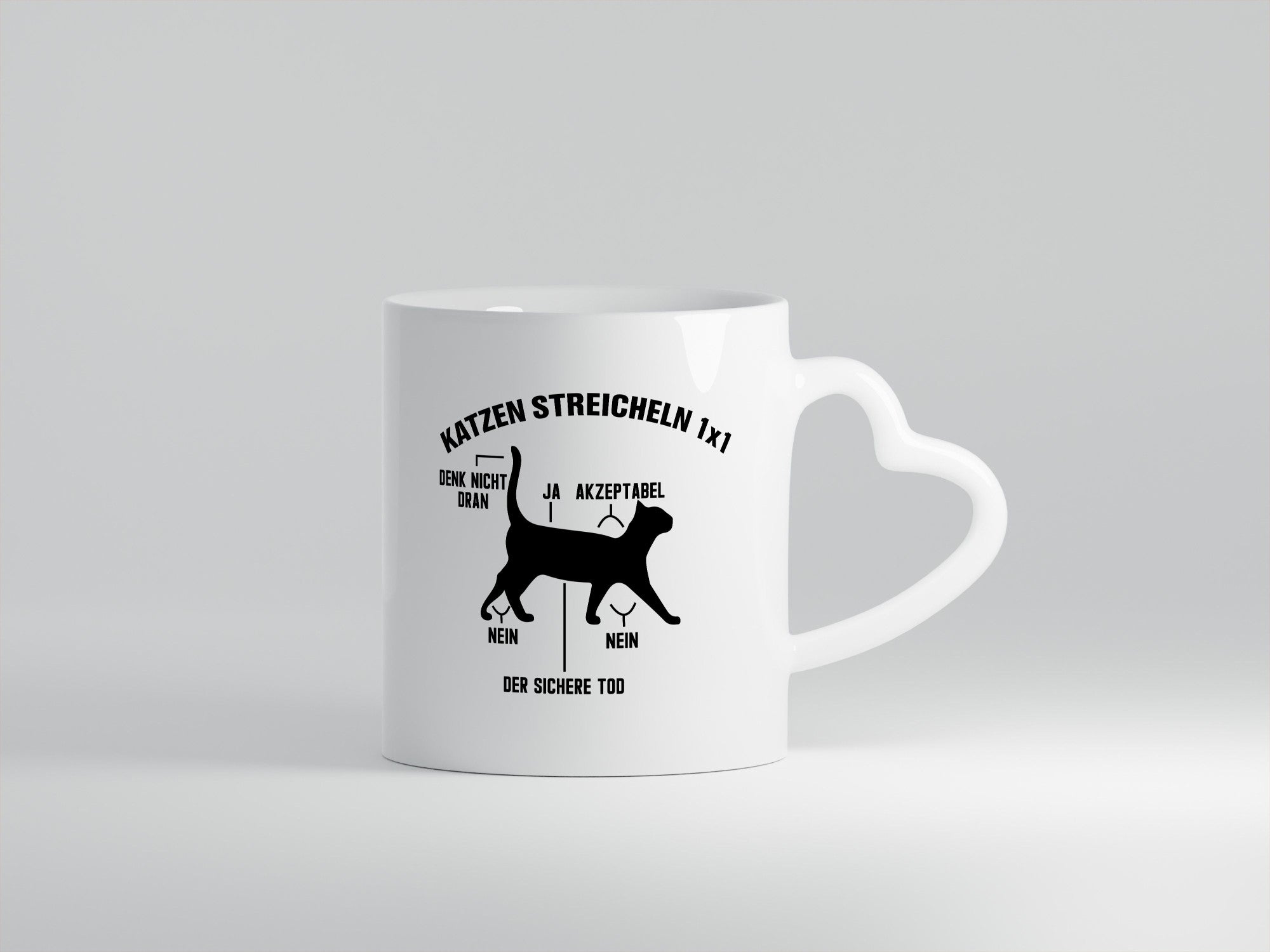 Katzen streicheln 1x1 | Katzenliebhaber Lustige Katze lustig Tierliebhaber