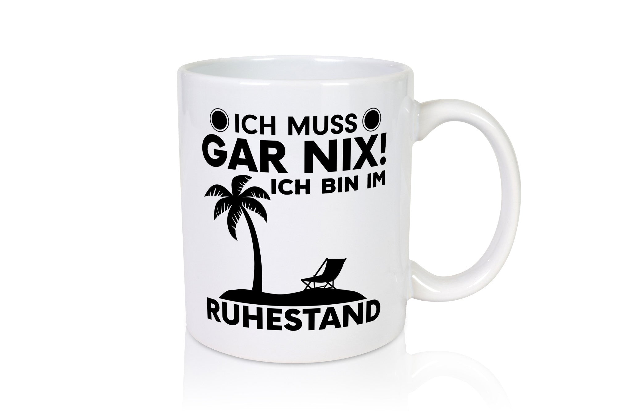 Ich bin im Ruhestand | Rentner Tasse Rente Humor Geschenkidee Jubiläum