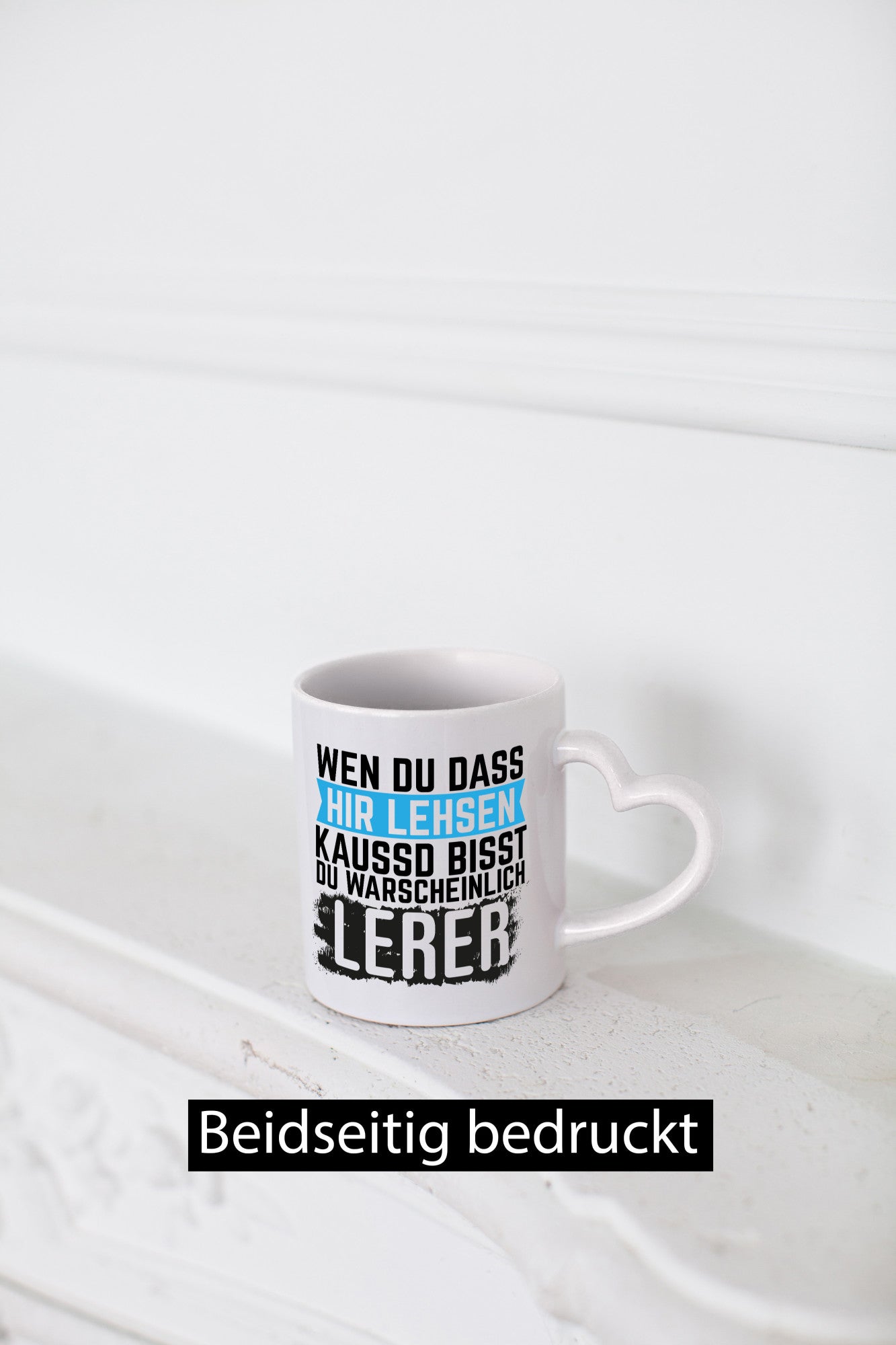 Wenn du das hier lesen kannst | Lehrer Lehrerin Geschenkidee Humor Tasse
