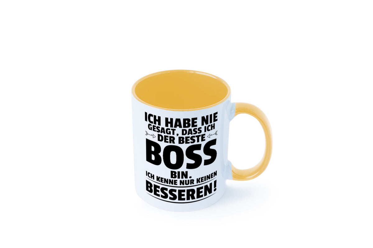 Der Beste Boss | Führungskraft Vorgesetzter lustiger Spruch Geschenk Humor Tasse