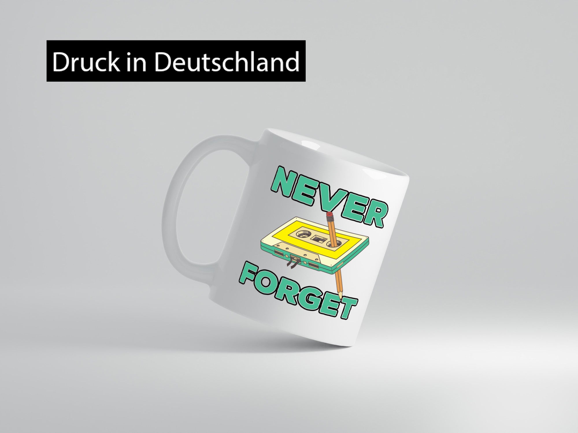 Nie vergessen | Kassetten zurückspulen alte Zeit lustiger Spruch Geschenk Humor