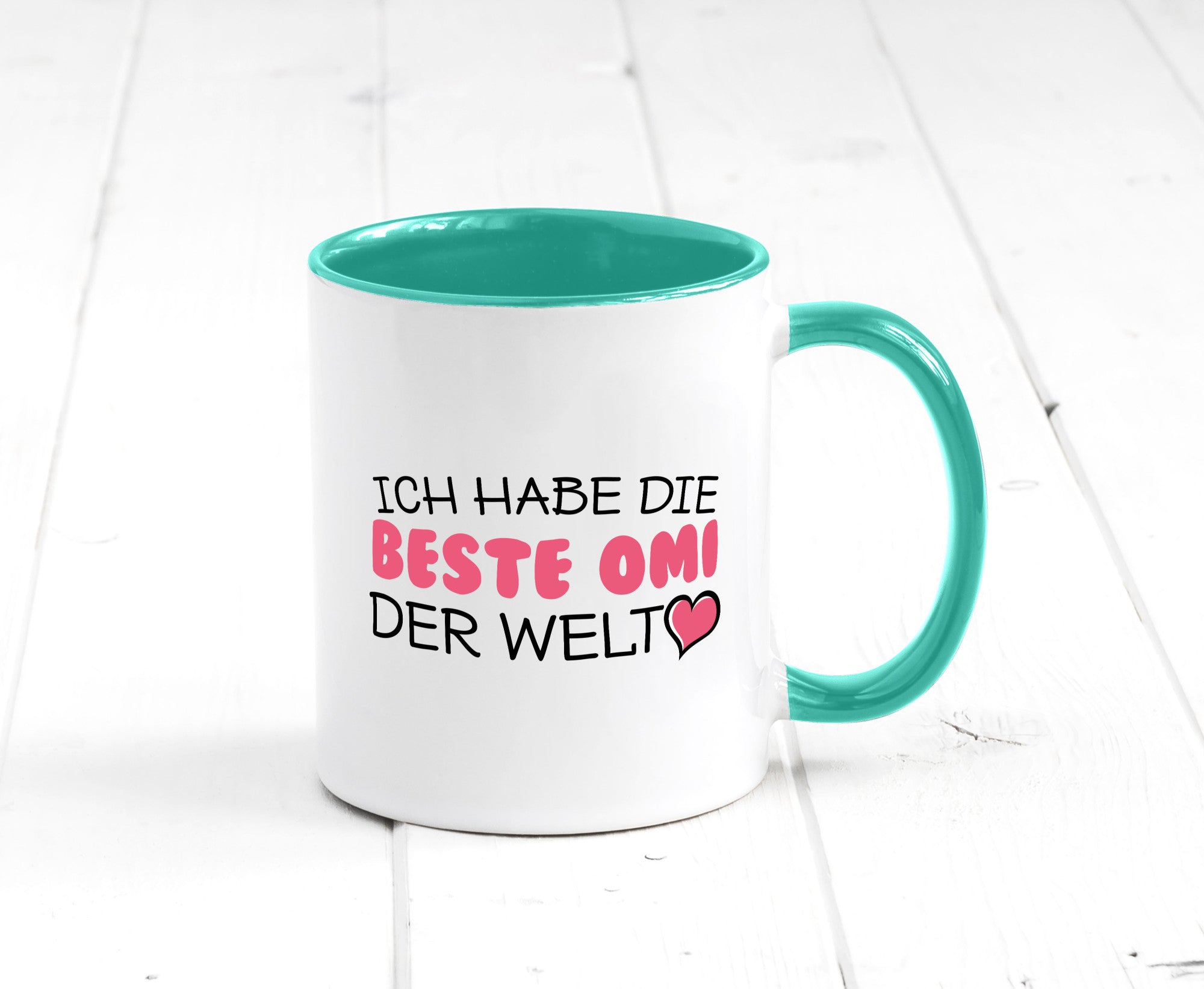 Beste Omi der Welt | Oma Tasse Geburtstag Muttertag lustig Familie Geschenkidee