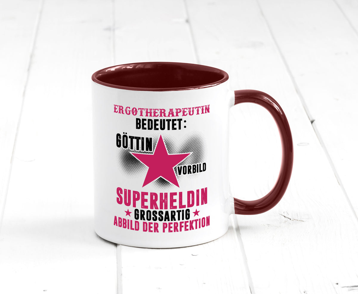 Bedeutung von Ergotherapeutin | Ergotherapie lustiger Spruch Geschenk Humor Tasse