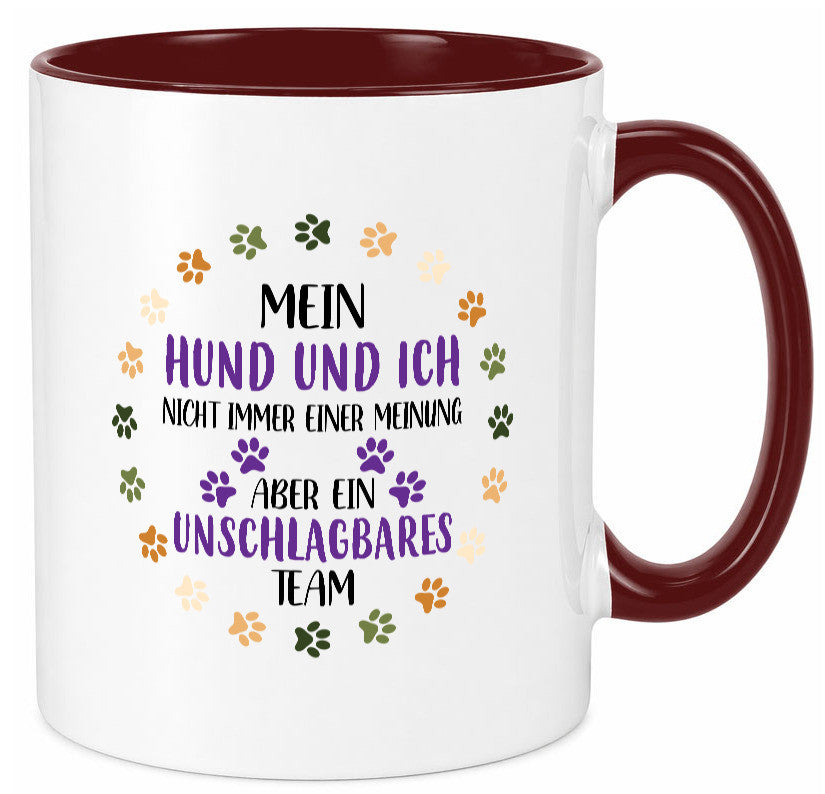 Mein Hund und ich nicht immer einer Meinung | Team Geschenkidee Tierliebhaber
