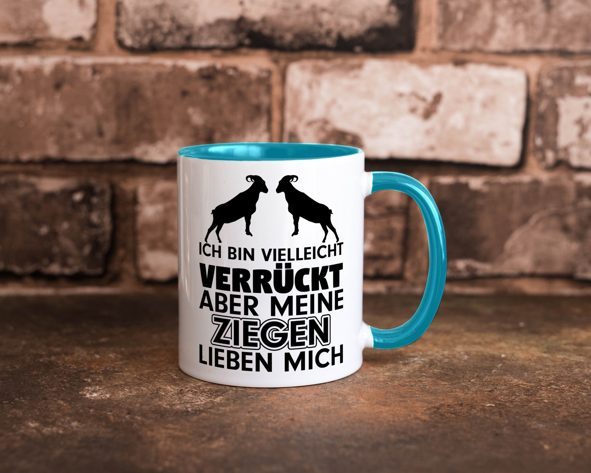 Meine Ziegen | Hirte Tasse Bauernhof Hirtin Bauer Humor Geschenkidee