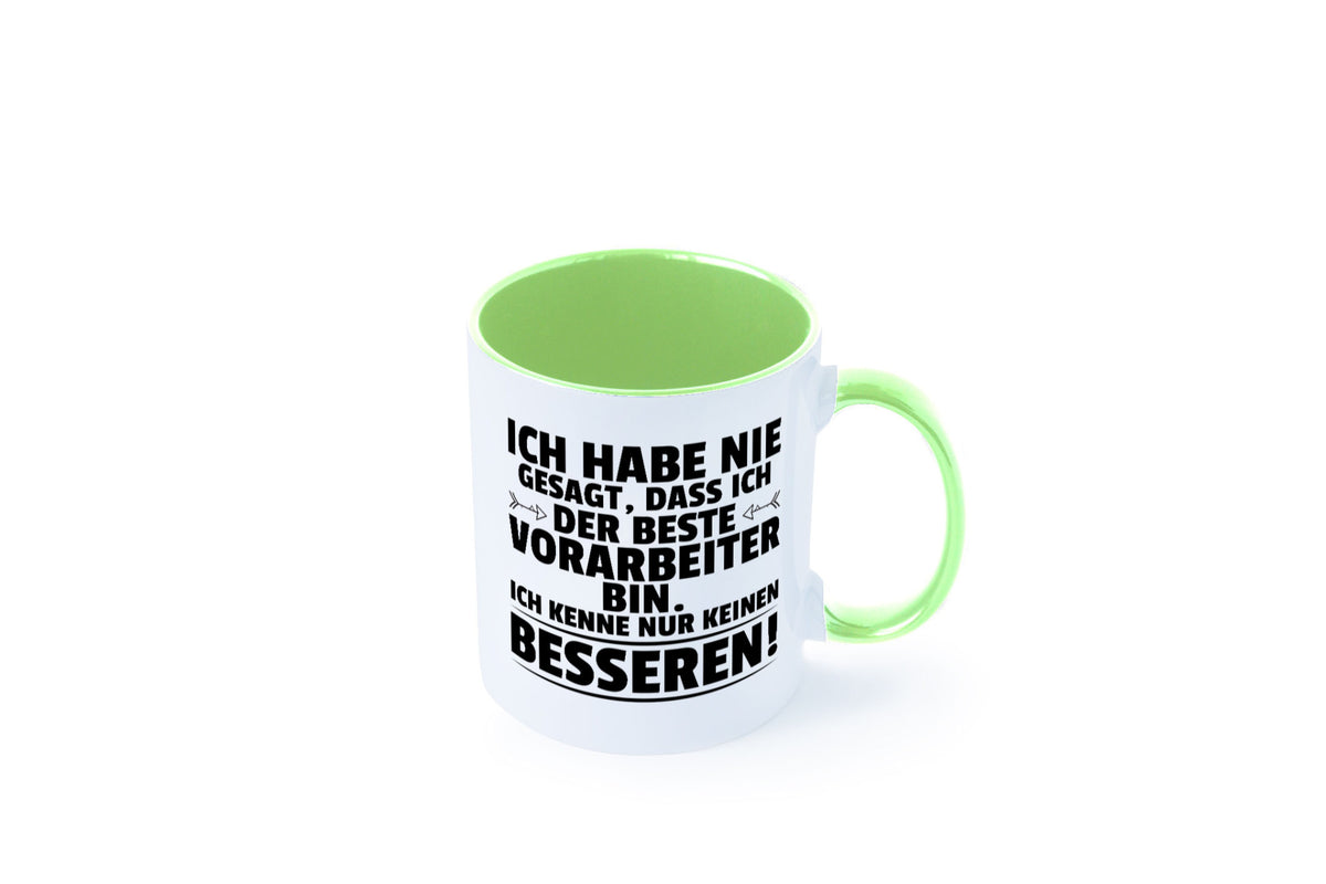 Der Beste Vorarbeiter | Kollege Teamleiter Humor Arbeit Kollegen Büro Tasse