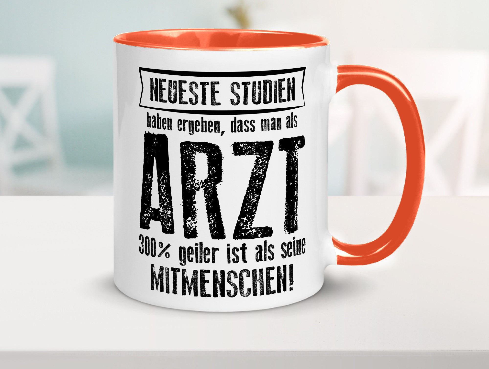 Neuste Studien: Arzt | Medizin Doktor Facharzt Geschenkidee Humor Tasse