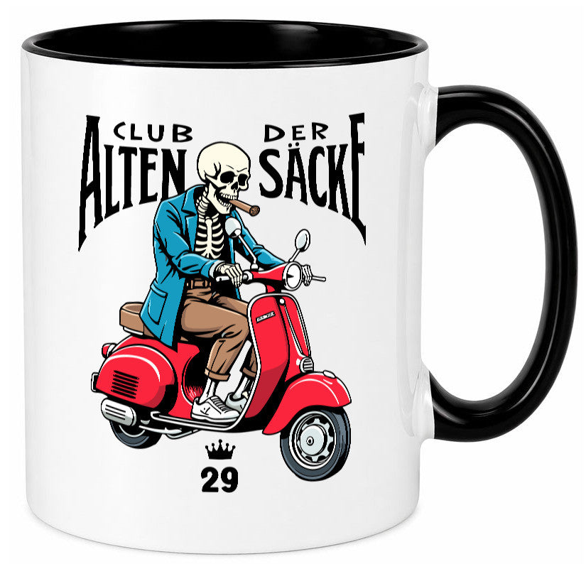 29. Geburtstag | 29 Jahre Club der alten Säcke lustiger Spruch Geschenk Tasse