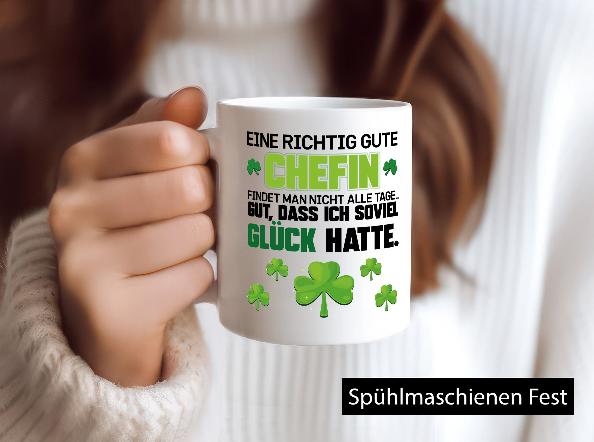 Gute Chefin lustiger Spruch Geschenk Arbeit Kollegen Büro Tasse
