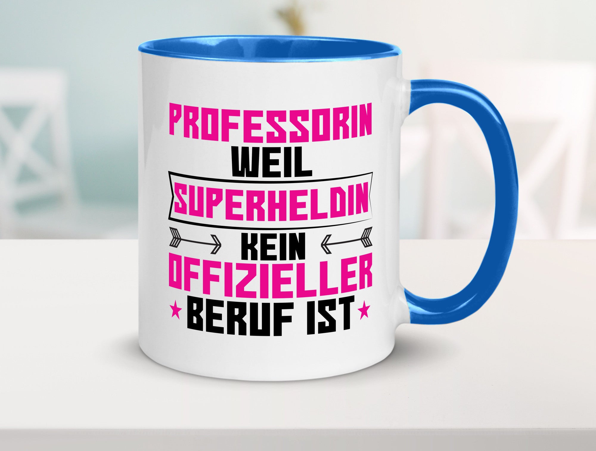 Superheldin Professorin | Uni Universität Geschenk Humor Geschenkidee lustiger