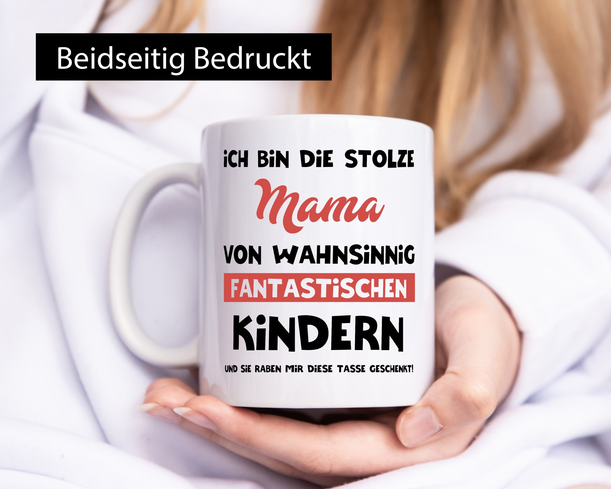 Fantasiesche Kinder | Geschenk Beste Mama lustig Familie Geschenkidee Tasse