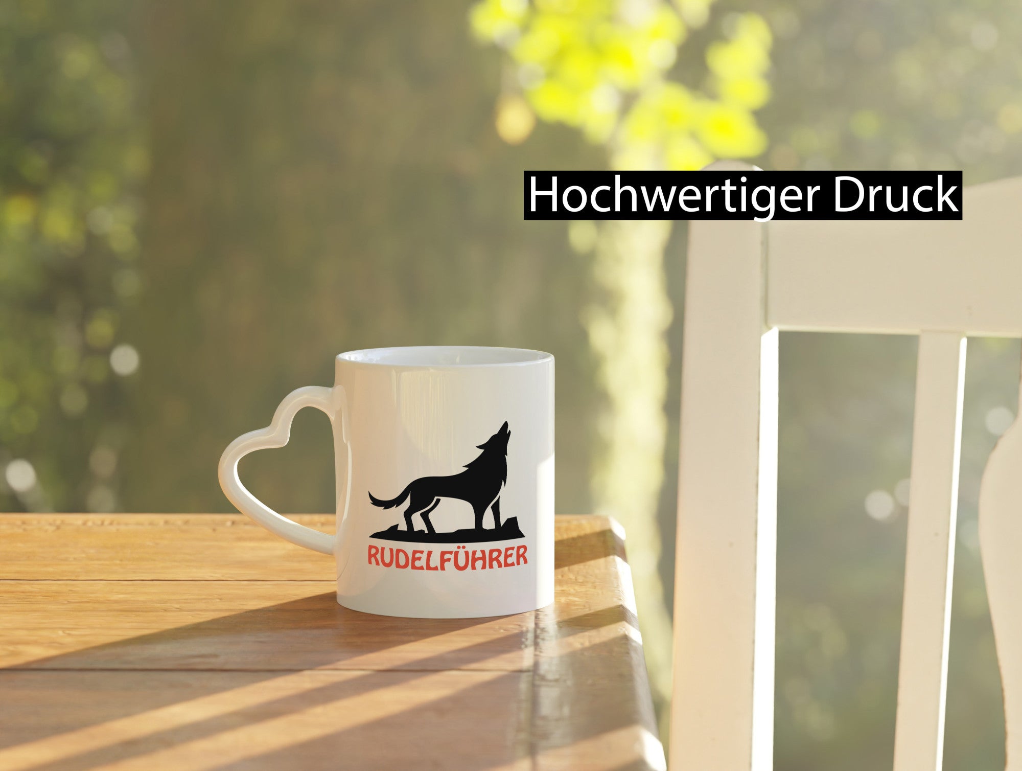 Rudelführer | Spruch Wolf Hundebesitzer Hunde lustiger Geschenk Tierliebhaber