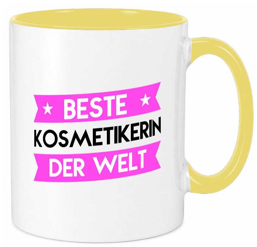 Beste Kosmetikerin | Kosmetik Stylistin Visagistin Geschenkidee Humor Tasse