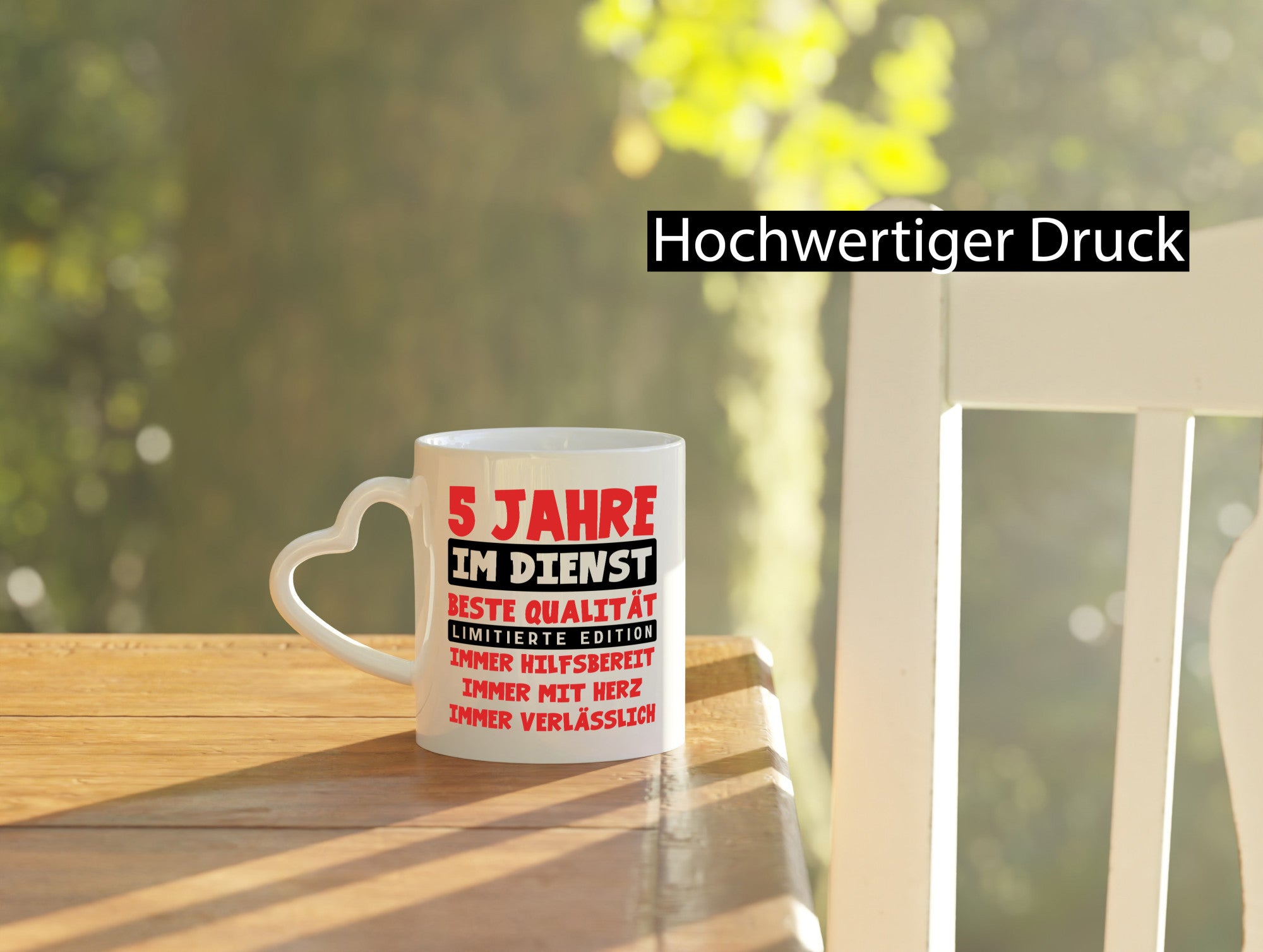 5 Jahre im Dienst | Jubiläum Arbeit v9 Geschenk Kollegen Büro lustiger Spruch
