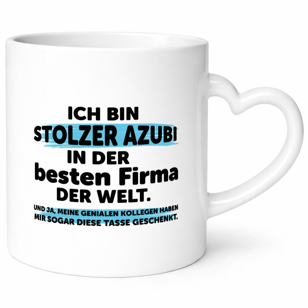 Stolzer Azubi | Ausbildungsbetrieb Auszubildender lustig Humor Geschenkidee