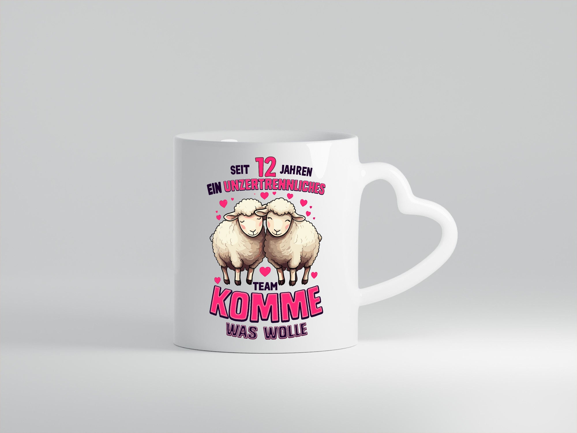 12 Jahre Verheiratet | ein Team Ehepaar Geschenk Humor Geschenkidee lustiger