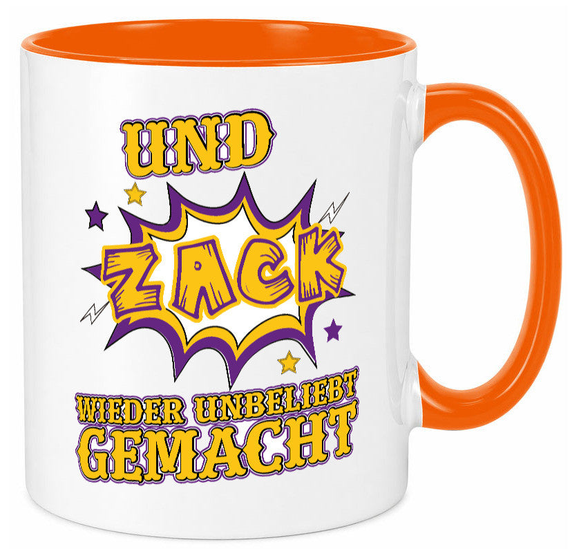 Wieder unbeliebt gemacht Geschenk Humor Geschenkidee lustiger Spruch Tasse