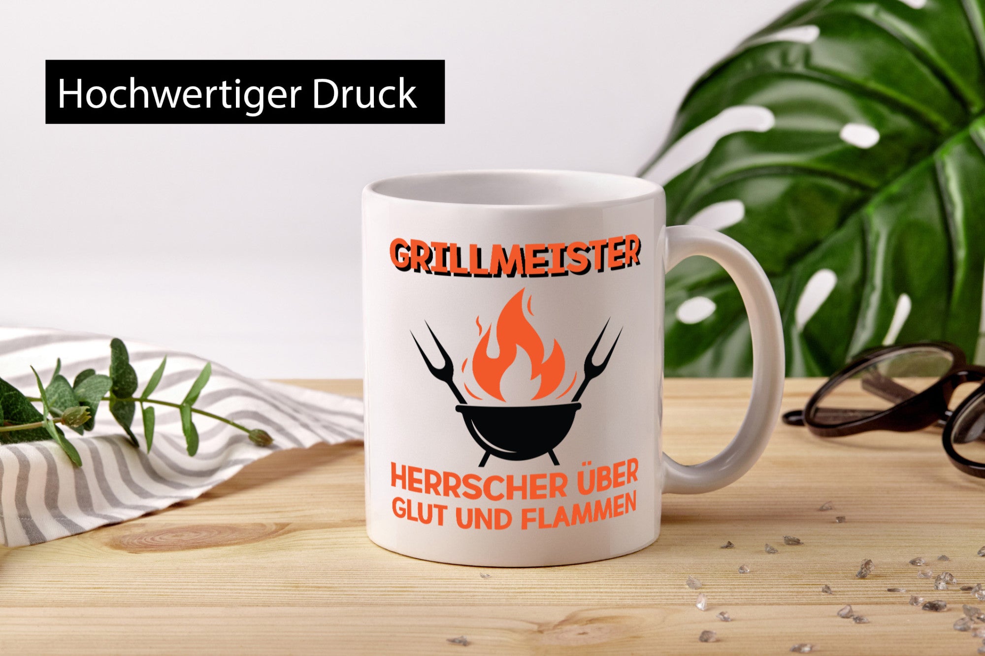 Grillmeister, Glut, Flammen | Feuer Flamme Geschenk Humor Geschenkidee lustiger
