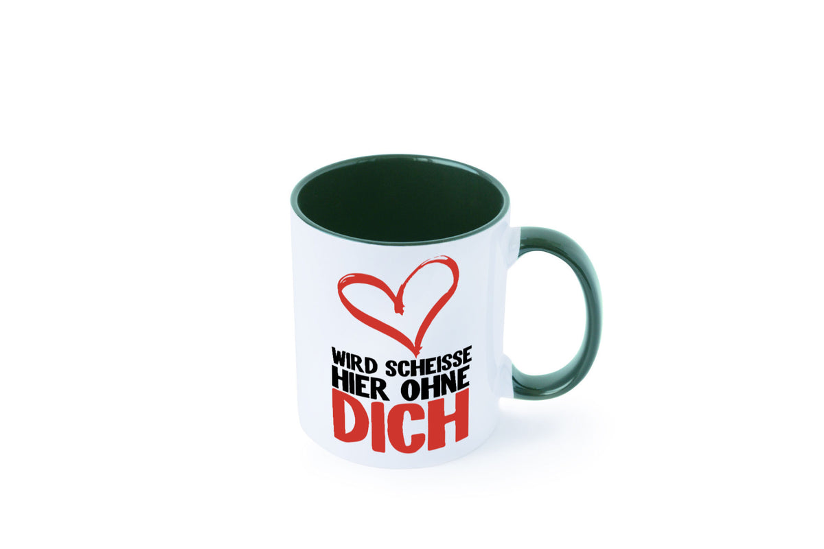 Wird Scheisse Geschenk Humor Geschenkidee lustiger Spruch Tasse