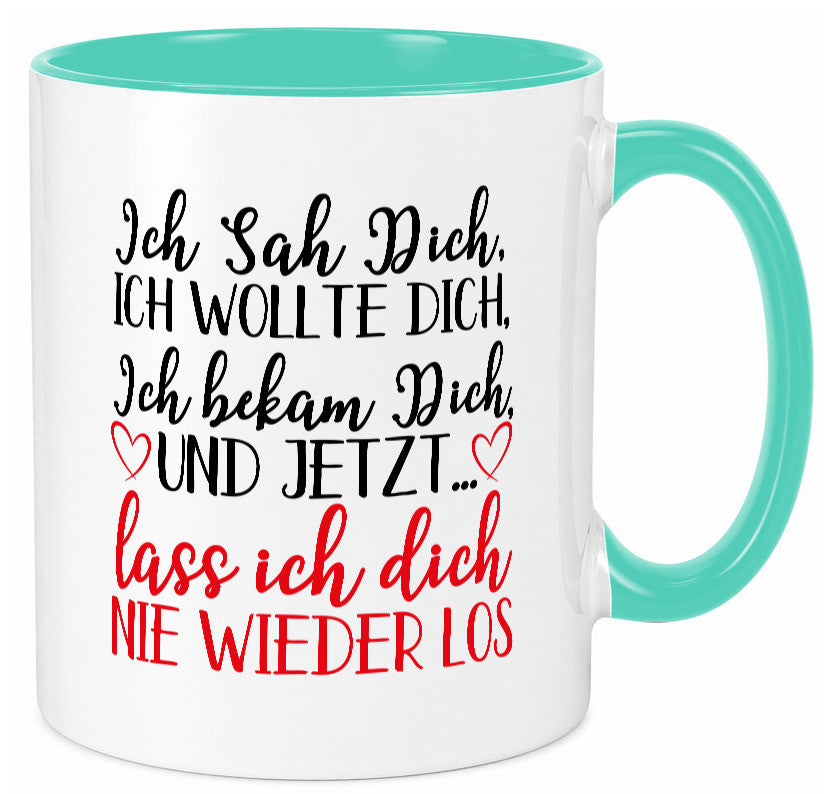 Ich will dich lustig Humor Geschenkidee Geschenk Tasse