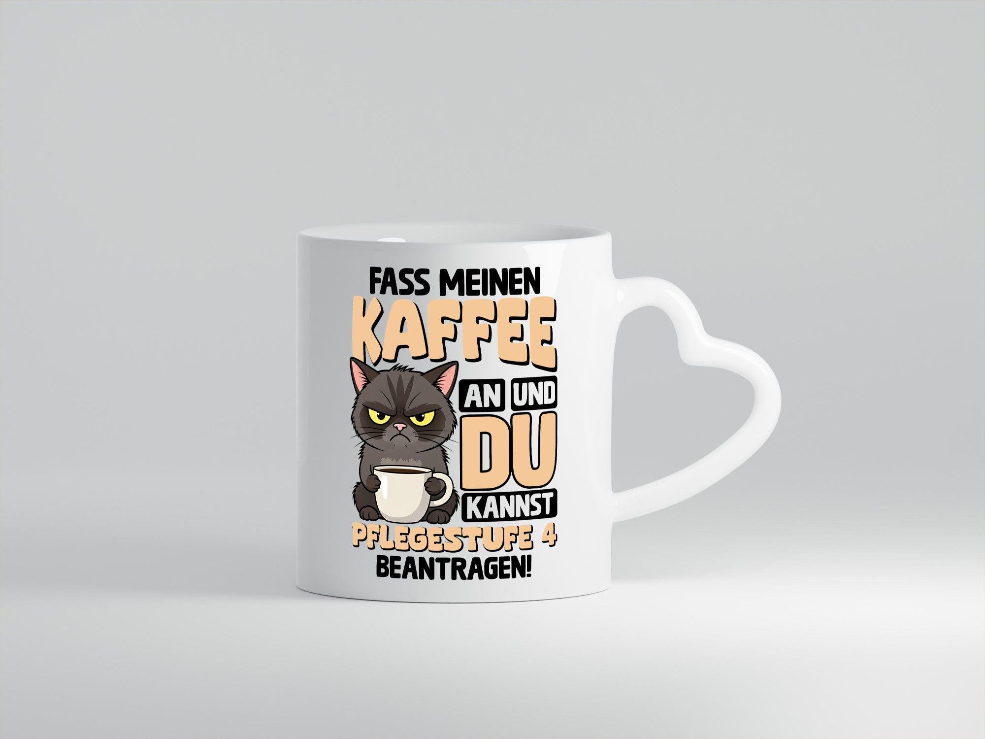 Fass meinen Kaffee an | Pflegestufe 4 Krankenschwester lustiger Spruch Geschenk