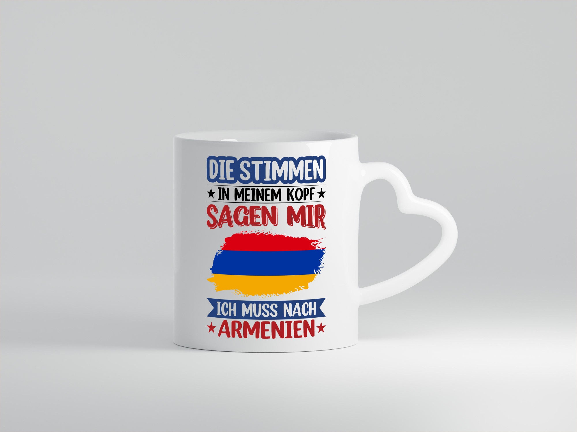 Armenien | Urlaub Stimmen in meinem Kopf Traumland Humor Geschenkidee Tasse
