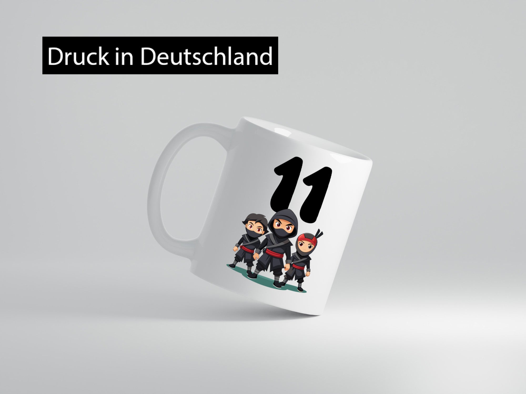 11. Geburtstag | 11 Jahre Ninja Geschenkidee Humor Tasse