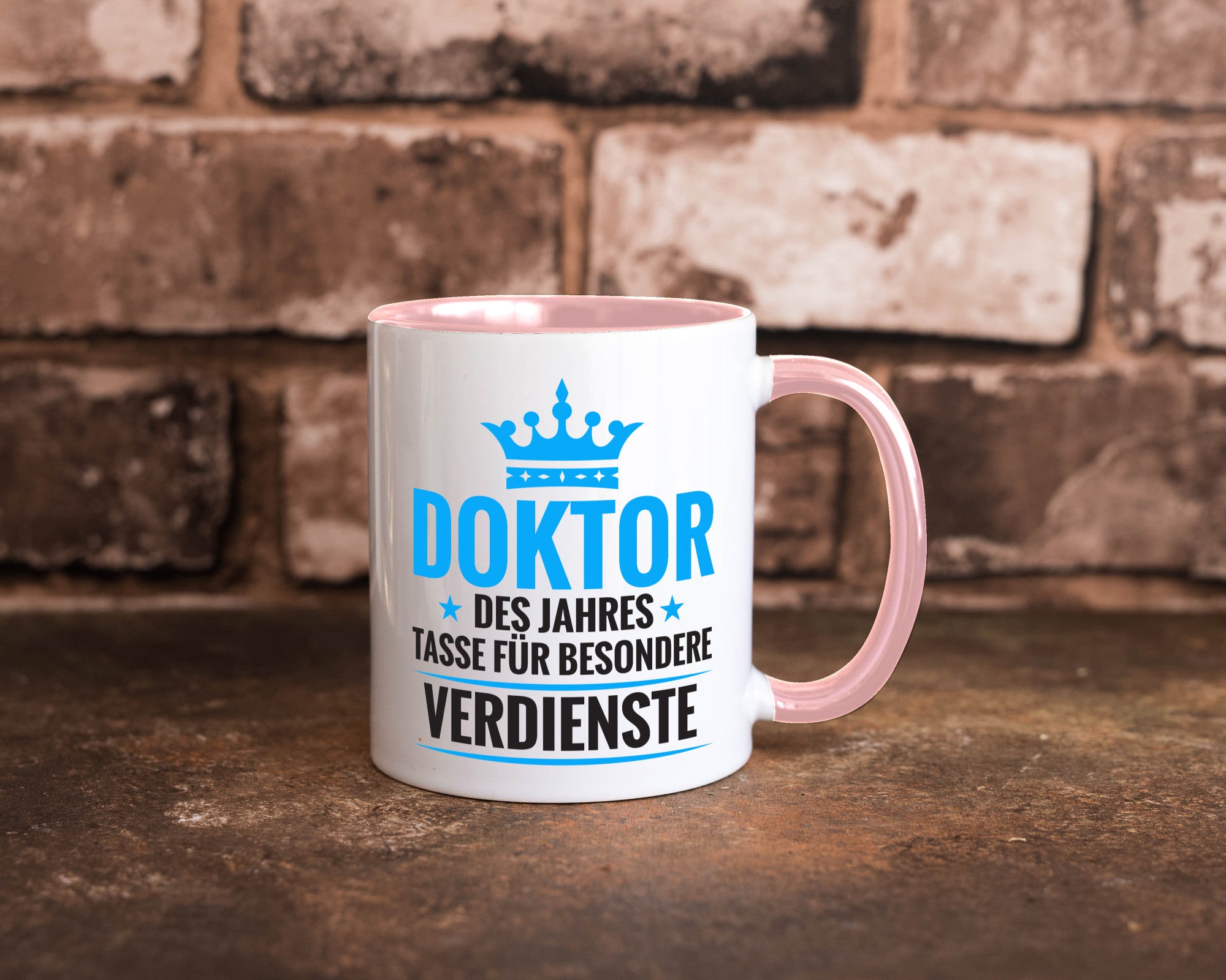Besonderer Verdienst: Doktor | Doktorand Doktortitel Humor Geschenkidee Tasse