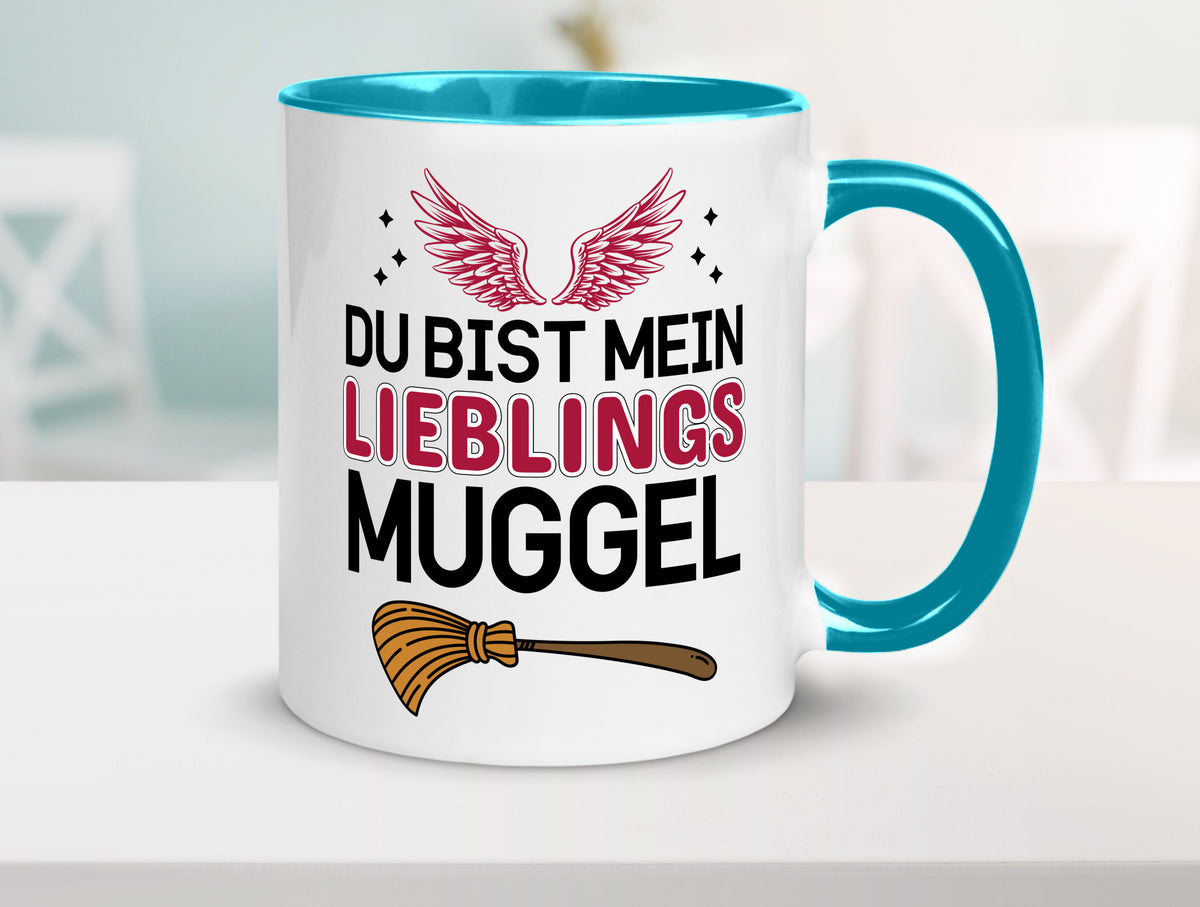 Lieblings Muggel Geschenk Humor Geschenkidee lustiger Spruch Tasse
