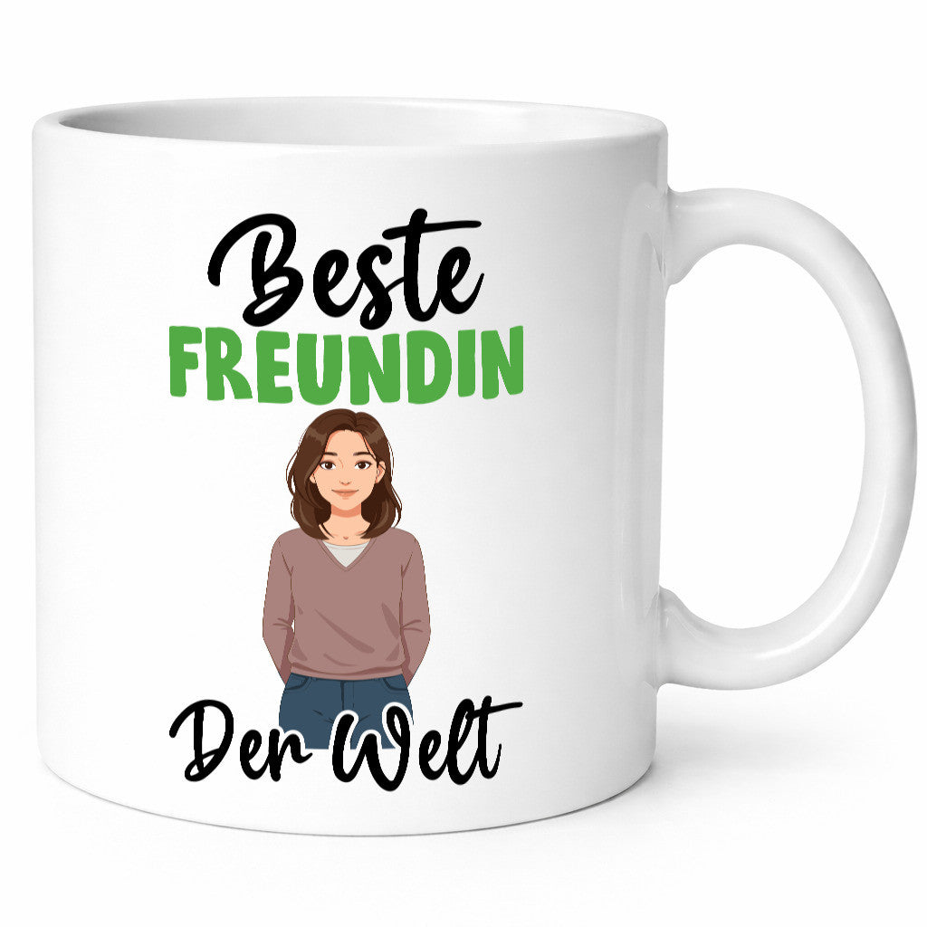 Beste Freundin | Beziehung Partnerin Liebe lustig Humor Geschenkidee Geschenk