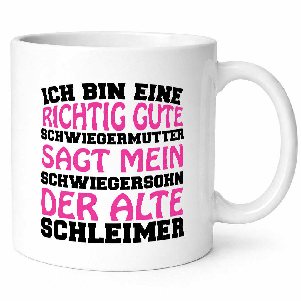 Gute Schwiegermutter lustig Familie Geschenkidee Geschenk Tasse