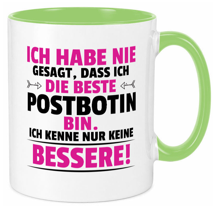 Die Beste Postbotin | Beruf Post Briefträger Geschenk Arbeit Kollegen Büro