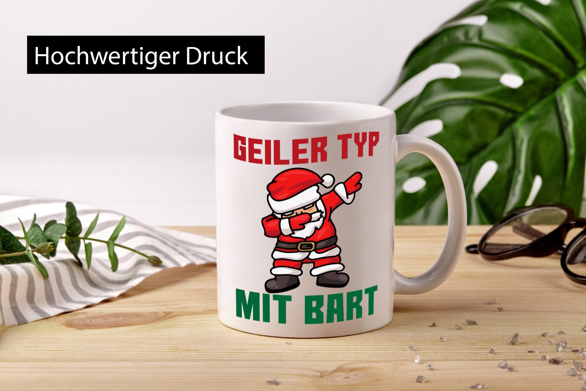 Geiler Typ mit Bart | Weihnachtsmann Männer Geschenk Humor Geschenkidee