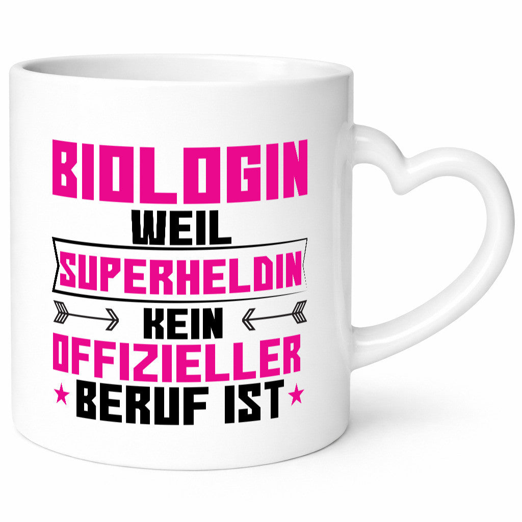 Superheldin Biologin | Biologie Naturforscherin lustiger Spruch Geschenk Humor