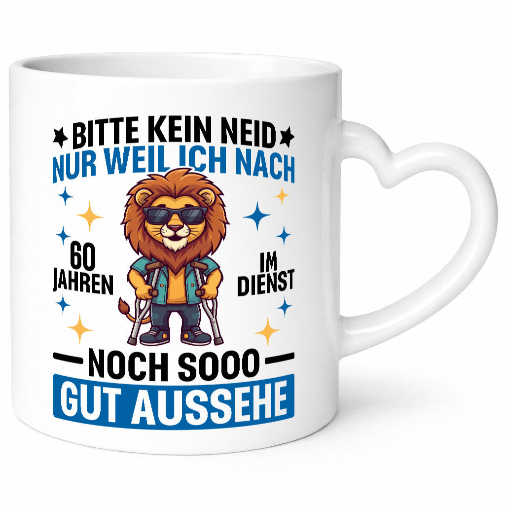 60 Jahre im Dienst | Arbeitsjubiläum Arbeit Humor Kollegen Büro Geschenkidee