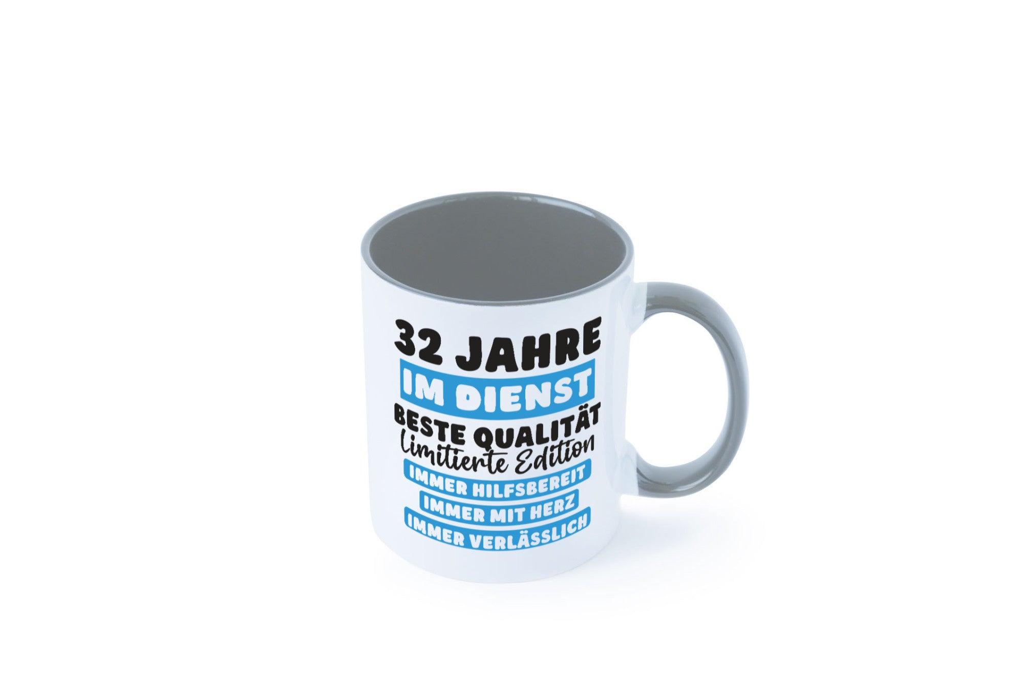 32 Jahre im Dienst | Jubiläum Arbeit v6 Geschenk Kollegen Büro lustiger Spruch
