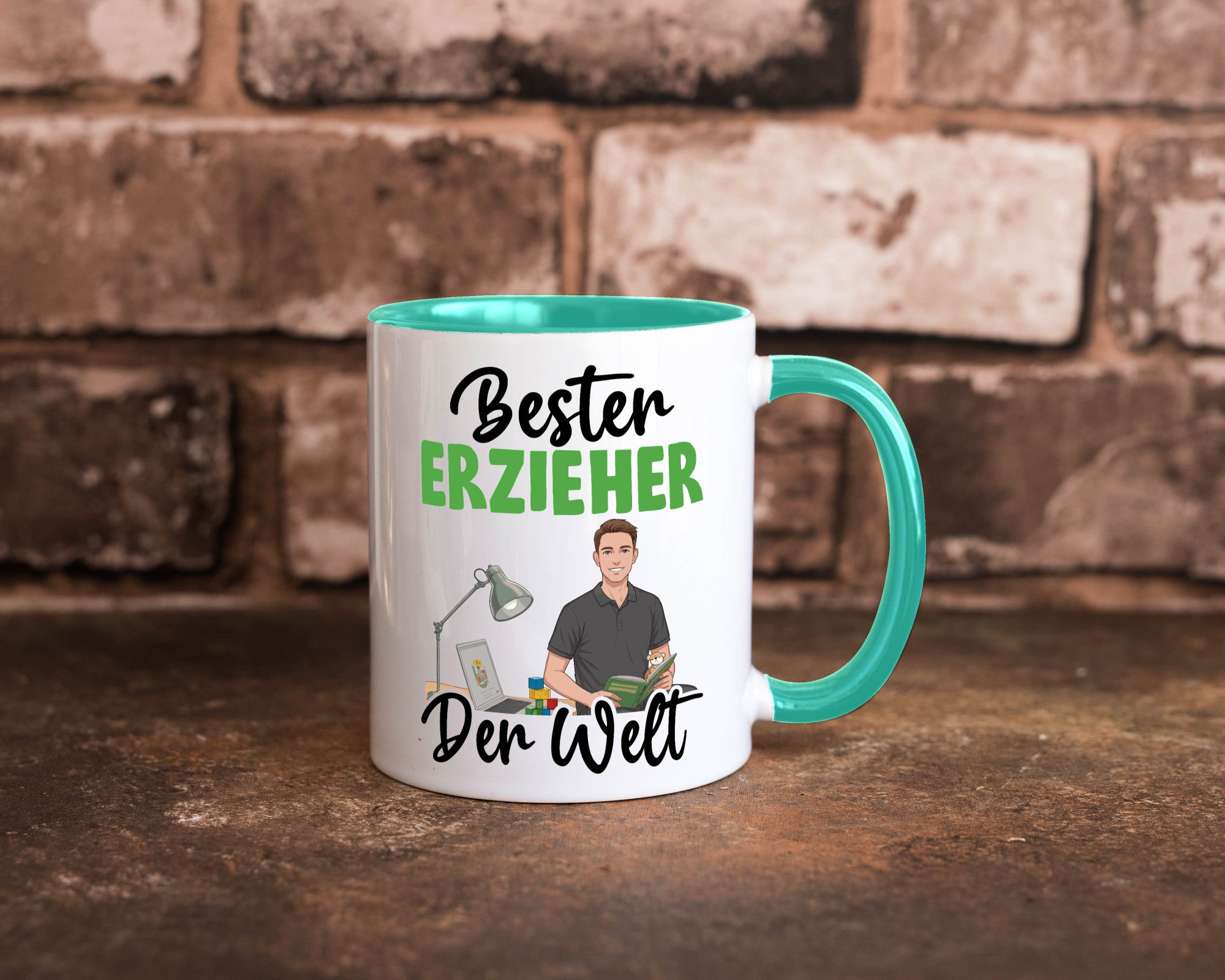 Bester Erzieher | Pädagoge Schule v2 Geschenk Humor Geschenkidee lustiger